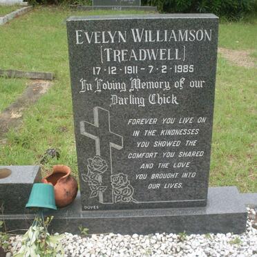 WILLIAMSON Evelyn nee TREADWELL 1911-1985