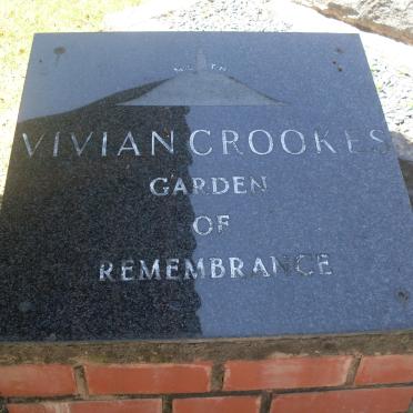 05. Vivian Crooks Garden of Remembrance