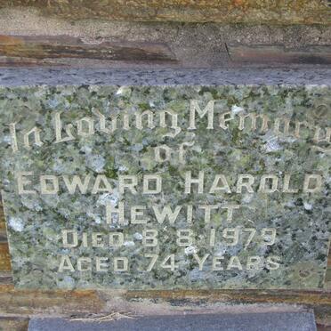 HEWITT Edward Harold -1979