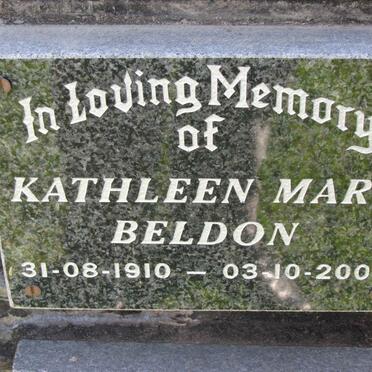 BELDON Kathleen Mary 1910-2009