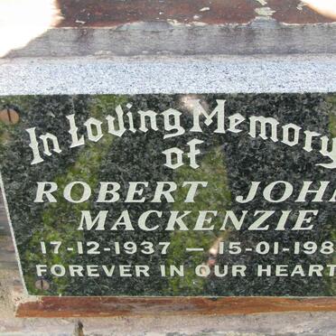 MACKENZIE Robert John 1937-1989