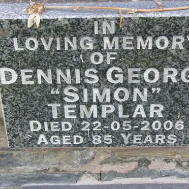 TEMPLAR Dennis George -2006