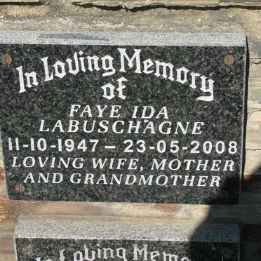 LABUSCHAGNE Faye Ida 1947-2008