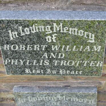 TROTTER Robert William &amp; Phyllis