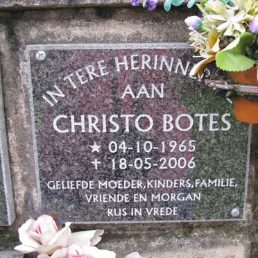 BOTES Christo 1965-2006