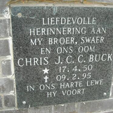 BUCK Chris J.C. 1950-1995