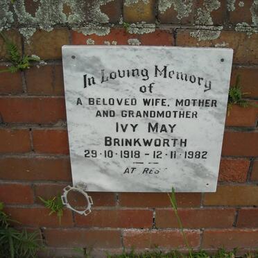 BRINKWORTH Ivy May 1918-1982