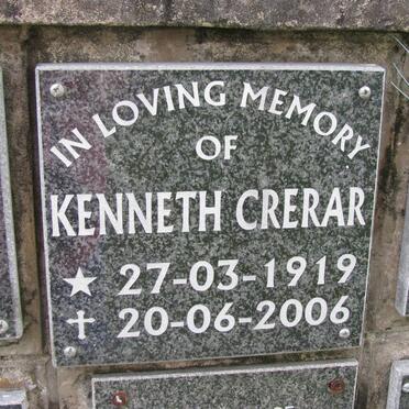 CRERAR Kenneth 1919-2006