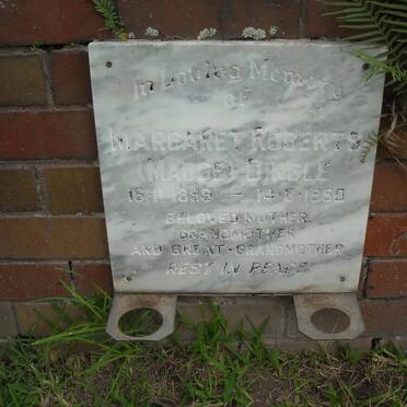 DINGLE Margaret Roberts 1899-1960