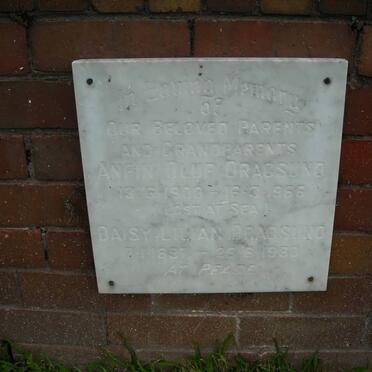 DRAGSUND Anfin Oluf 1900-1966 &amp; Daisy Lilian 1897-1980