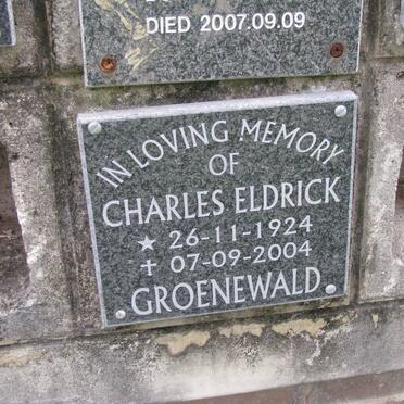 GROENEWALD Charles Eldrick 1924-2004