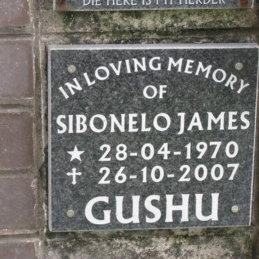 GUSHI Sibonelo James 1970-2007