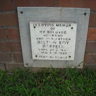 HEPPELL Hilton Roy 195?-1982