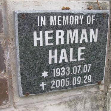 HALE Herman 1933-2005