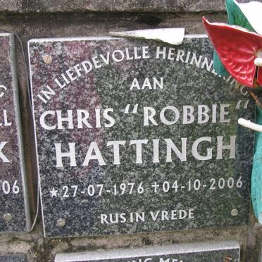HATTINGH Chris 1976-2006