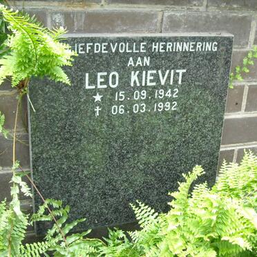 KIEVIT Leo 1942-1992