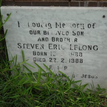 LELONG Steven Eric 1968-1988