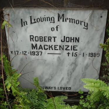 MACKENZIE Robert John 1937-1989