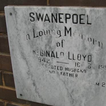 SWANEPOEL Reginald Lloyd 1942-1985