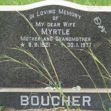 BOUCHER Myrtle 1921-1977