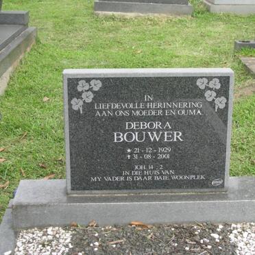 BOUWER Debora 1929-2001