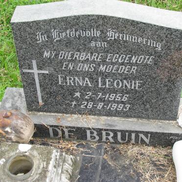 BRUIN Erna Leonie, de 1956-1993