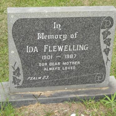 FLEWELLING Ida 1901-1987