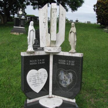 GUMEDE Thokozani Ignatia 1967-2005 &amp; Ncamisile Lulu Claudette 1967-2004