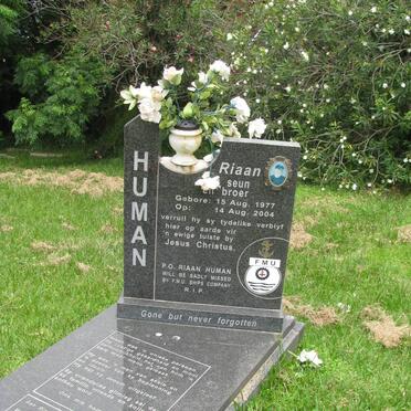HUMAN Riaan 1977-2004
