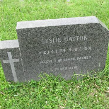HAYTON Leslie 1934-1991