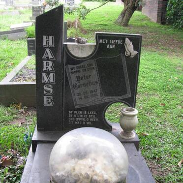 HARMSE Peter Cornelius 1947-1990