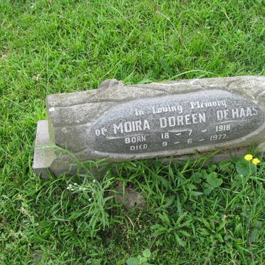 HAAS Moira Doreen, de 1918-1977