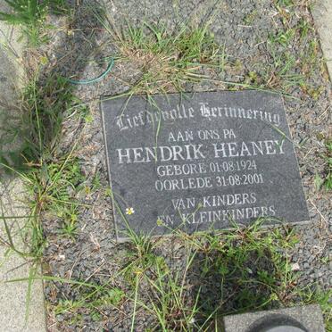 HEANEY Hendrik 1924-2001