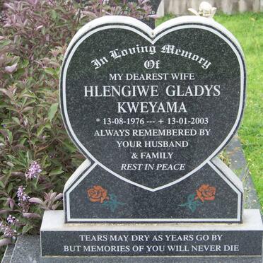 KWEYAMA Hlengiwe Gladys 1976-2003
