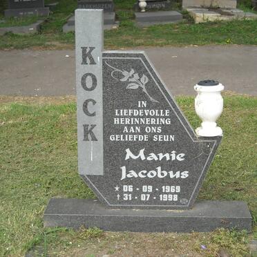 KOCH Manie Jacobus 1969-1998