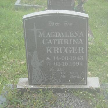 KRUGER Magdalena Cathrina 1943-1994