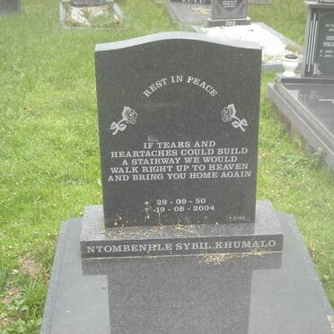 KHUMALO Ntombenhle Sybil 1950-2004