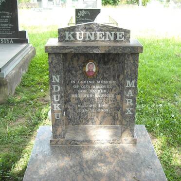 KUNENE Nduku Marx 1969-2003