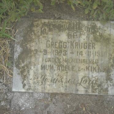 KRUGER Gregg 1973-1980