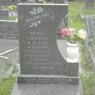 NEETHLING Petrus Johannes 1959-1994