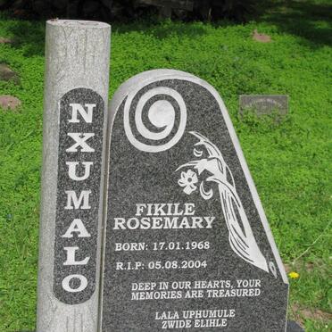 NXUMALO Fikile Rosemary 1968-2004