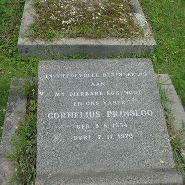 PRINSLOO Cornelius 1934-1976