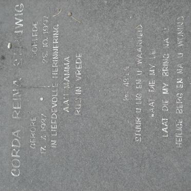 STRUWIG Corda Reina 1937-1997