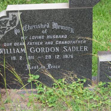 SADLER William Gordon 1911-1976