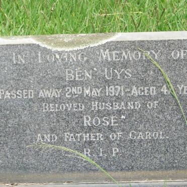 UYS Ben -1971