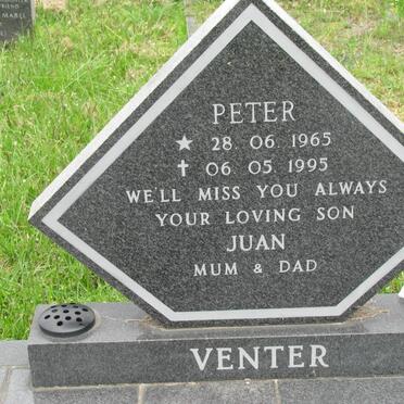 VENTER Peter 1965-1995