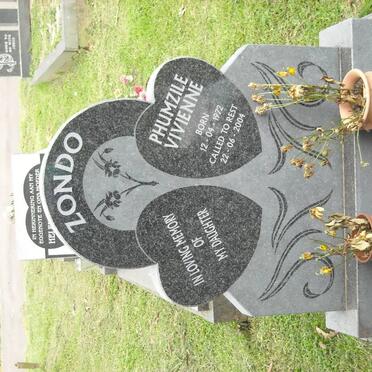 ZONDO Phumzile Vivienne 1972-2004