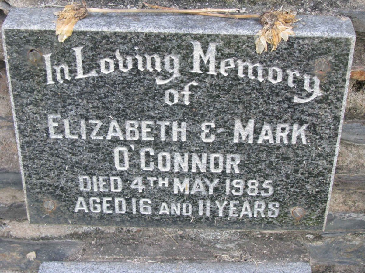 O'CONNOR Elizabeth -1985 :: O'CONNOR Mark -1985