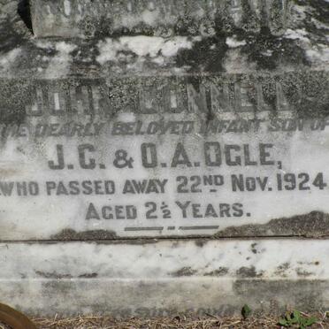 OGLE John Connell 1922-1924