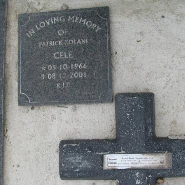CELE Patrick Xolani 1966-2001 &amp; Pearl Rose 196?-2011